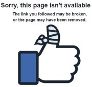 Facebook Broken Page